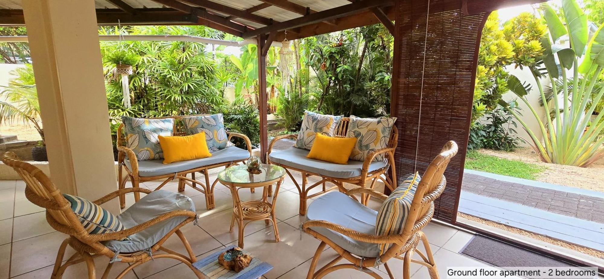 Appartement Lakaz Del Sol - Modern And Elegant With Luxurious Garden, Pool And Barbecue Area - Tourism Permit Certified Tamarin