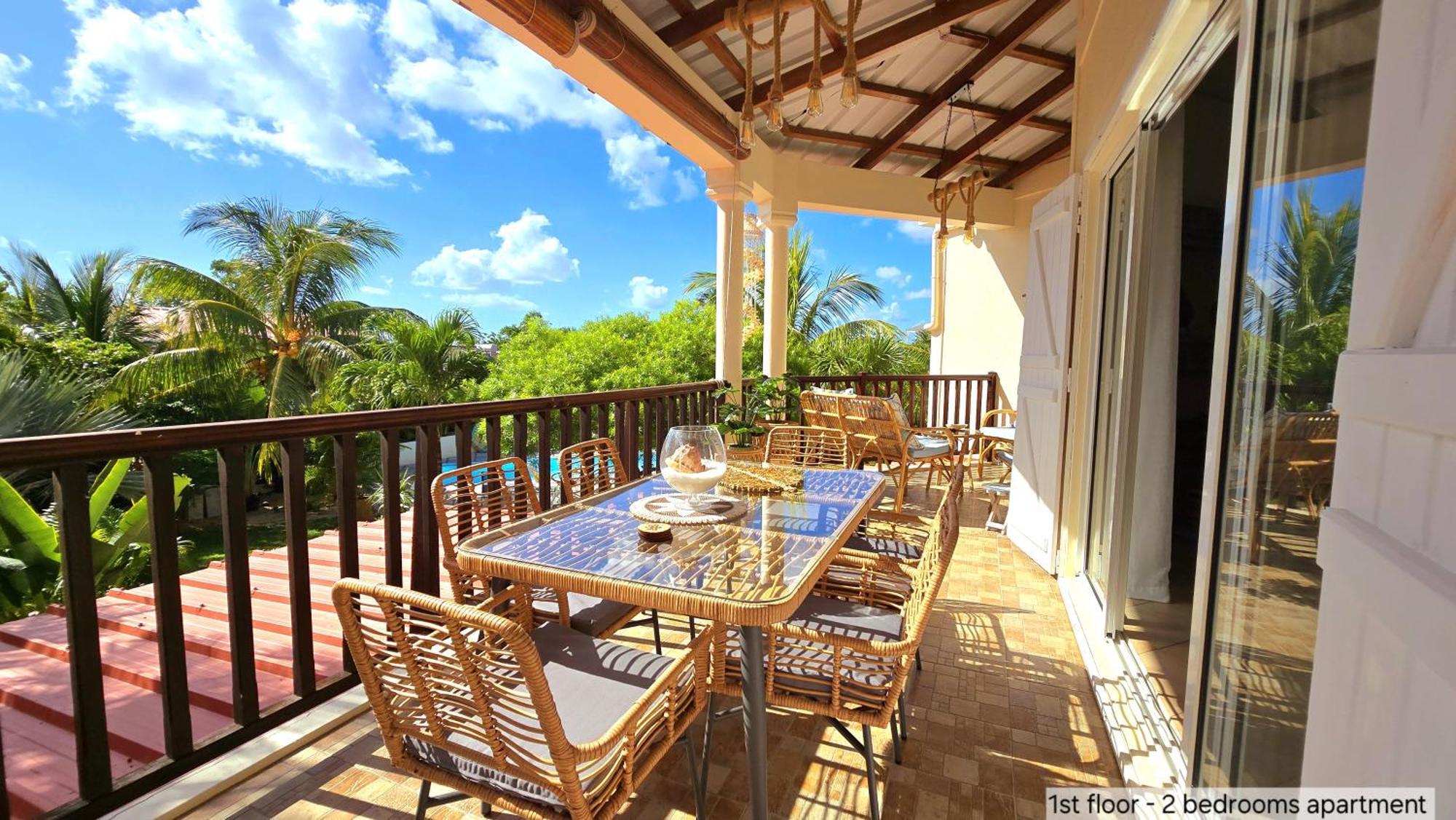Lakaz Del Sol - Modern And Elegant With Luxurious Garden, Pool And Barbecue Area - Tourism Permit Certified Appartement