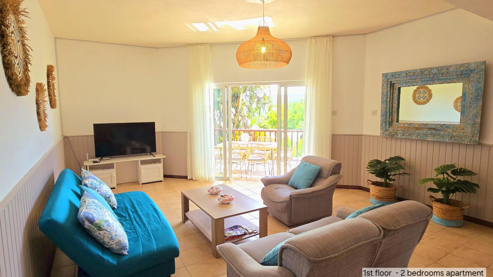 Lakaz Del Sol - Modern And Elegant With Luxurious Garden, Pool And Barbecue Area - Tourism Permit Certified Appartement