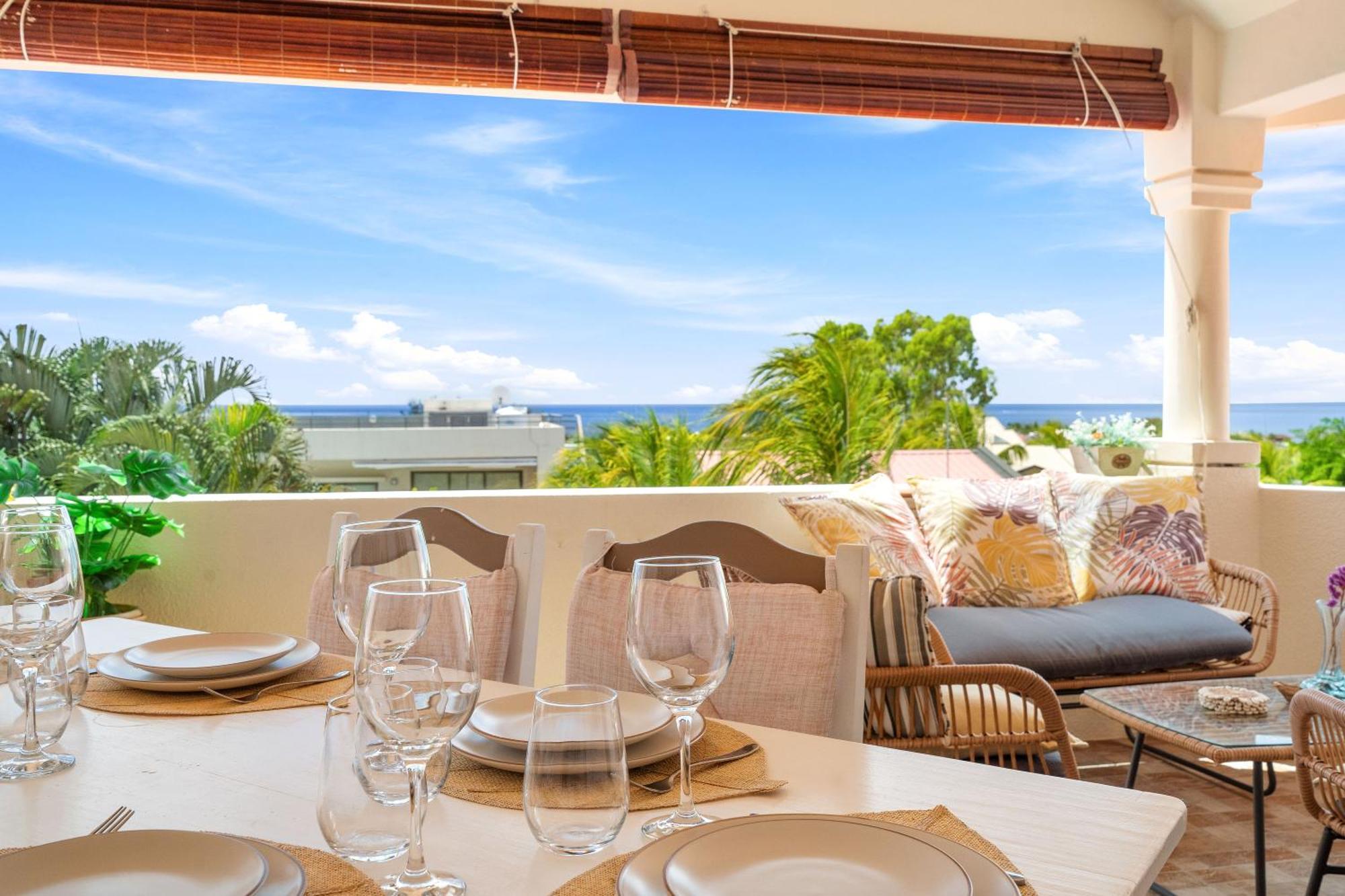 Appartement Lakaz Del Sol - Modern And Elegant With Luxurious Garden, Pool And Barbecue Area - Tourism Permit Certified *