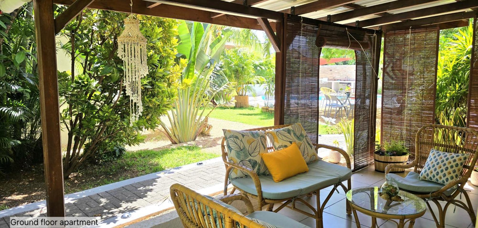 Lakaz Del Sol - Modern And Elegant With Luxurious Garden, Pool And Barbecue Area - Tourism Permit Certified Appartement Tamarin